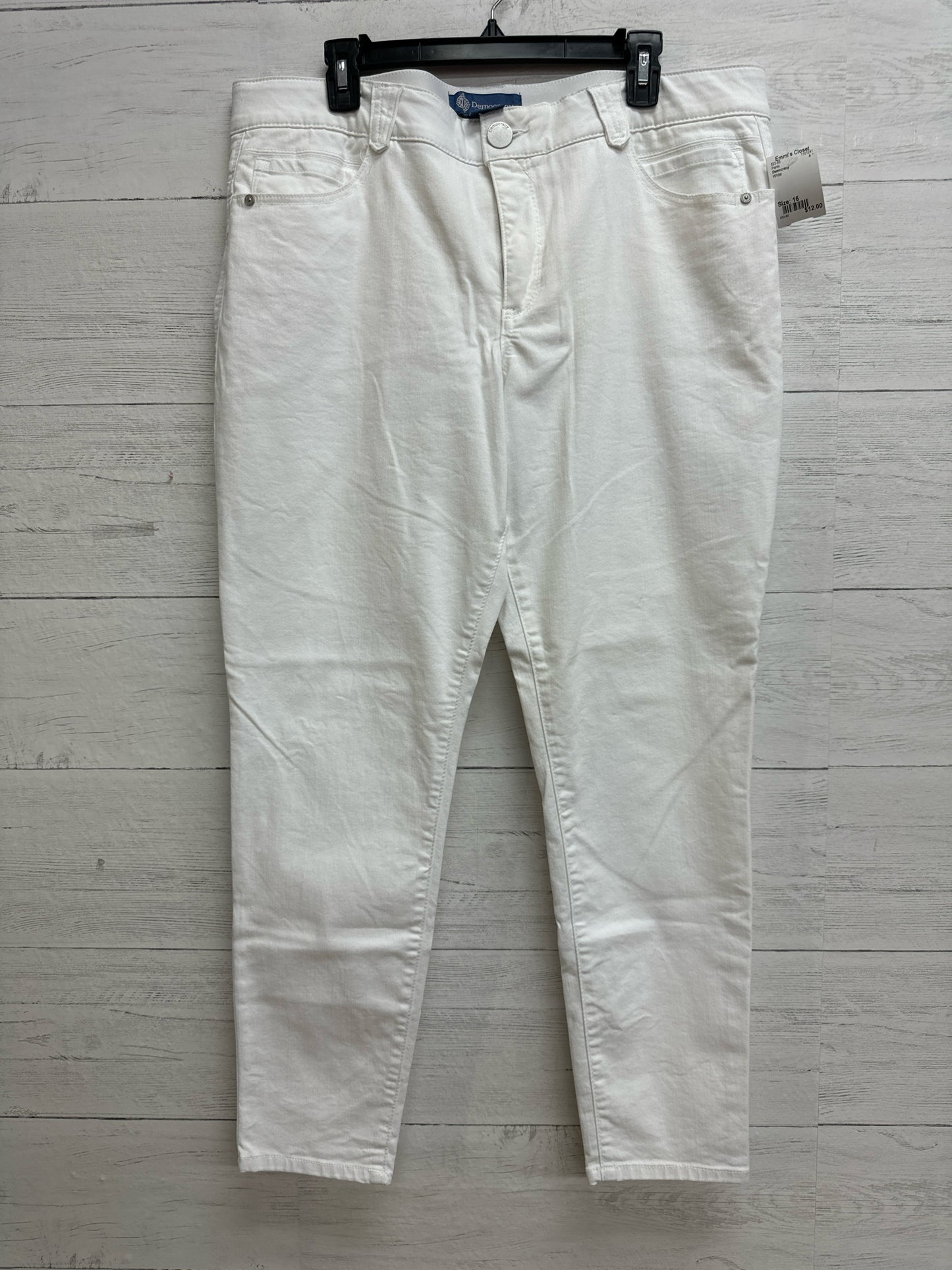 Size 16 Democracy White Pants