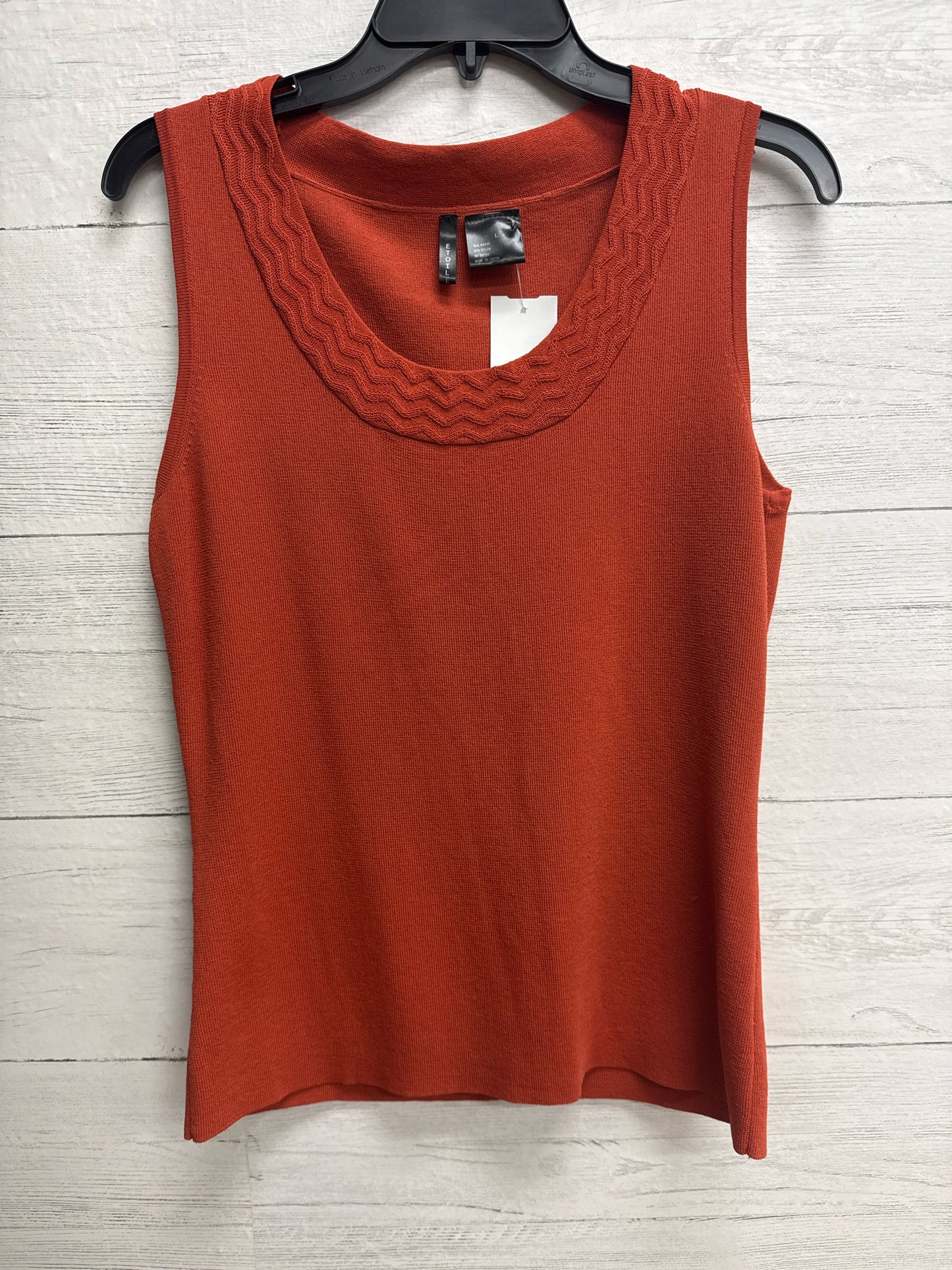 Size L ETOILE Orange Sweater