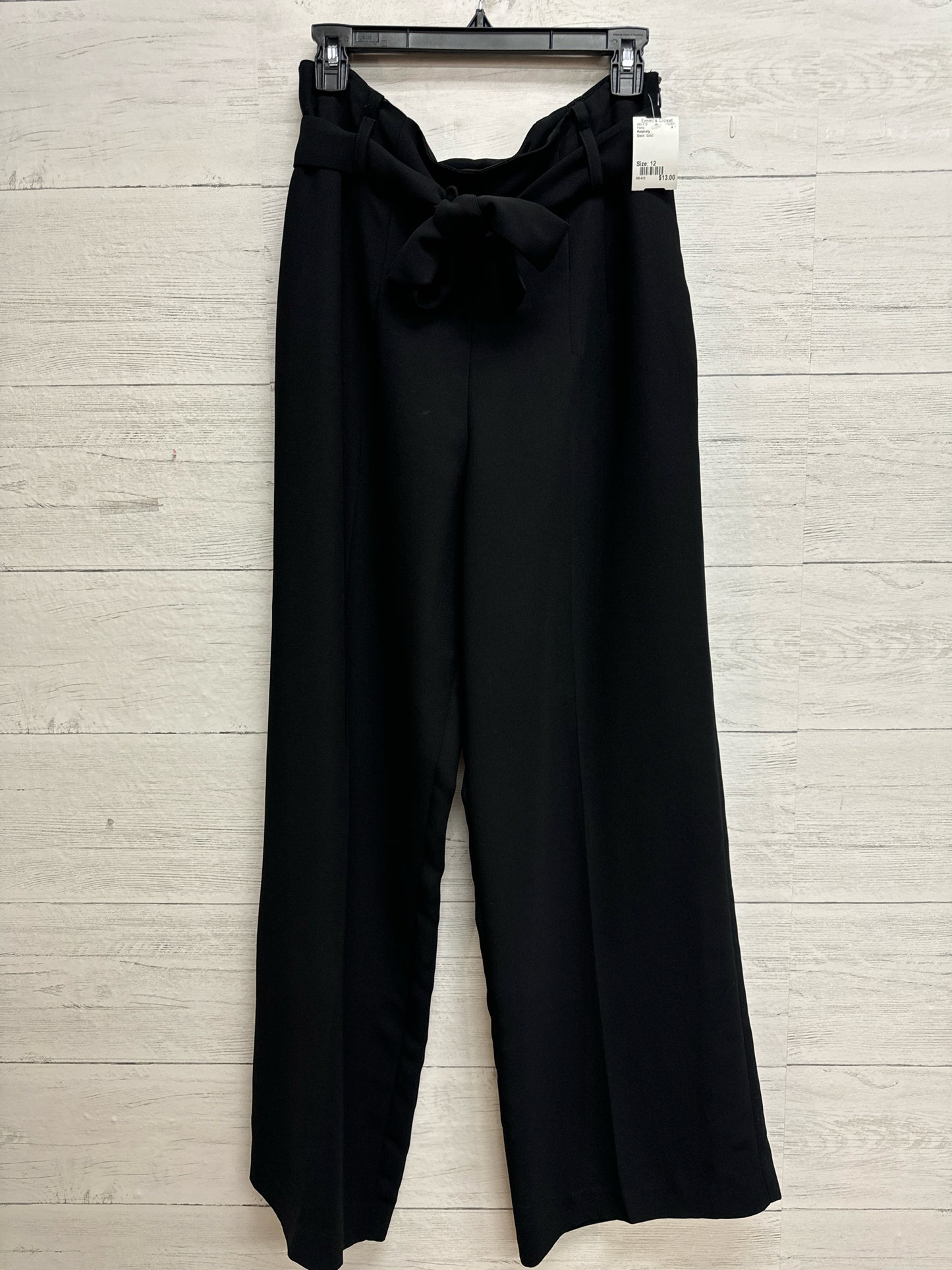 Size 12 Relativity Black Pants