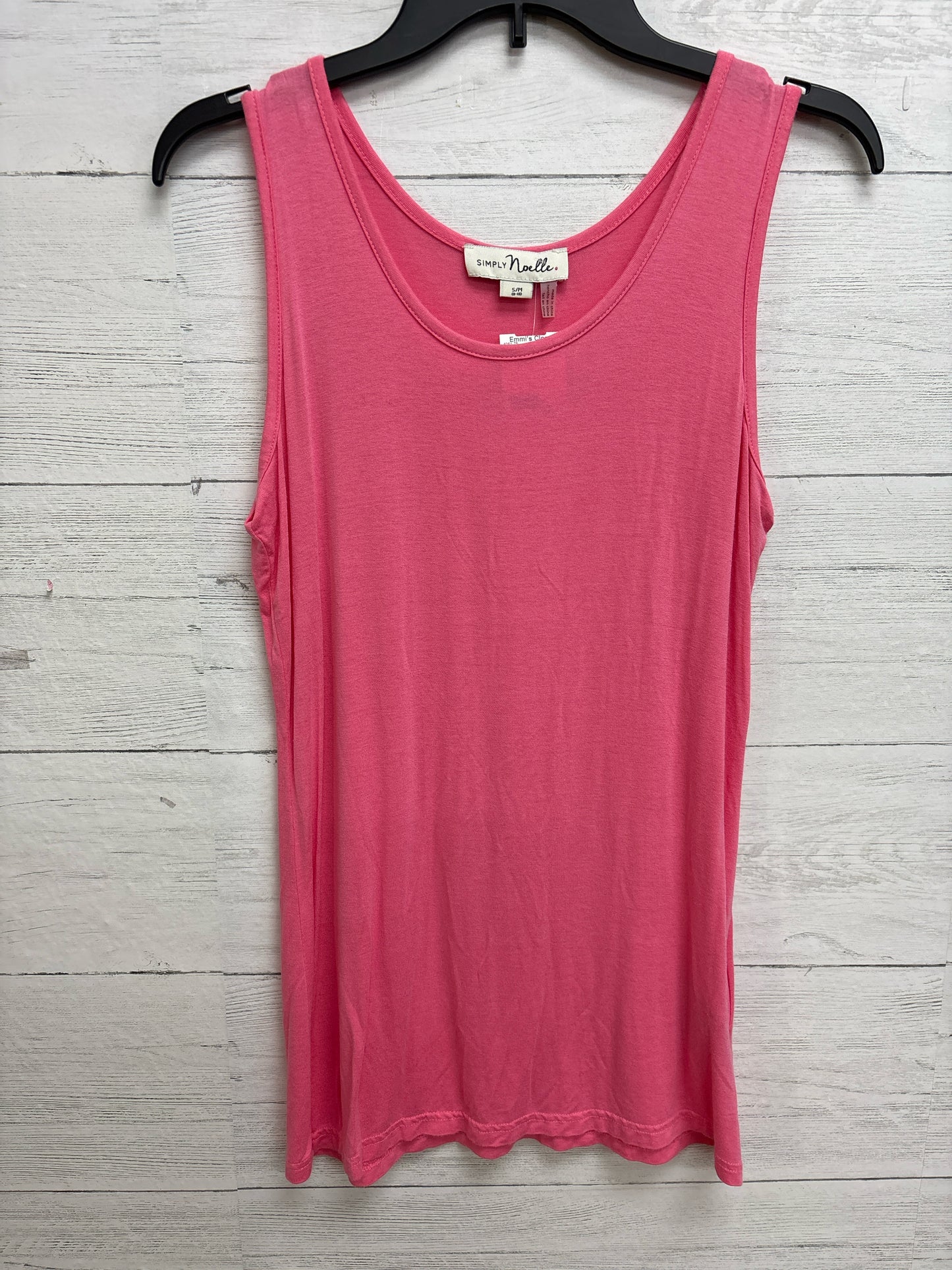 Size S/M Simply Noelle Pink Tank Top