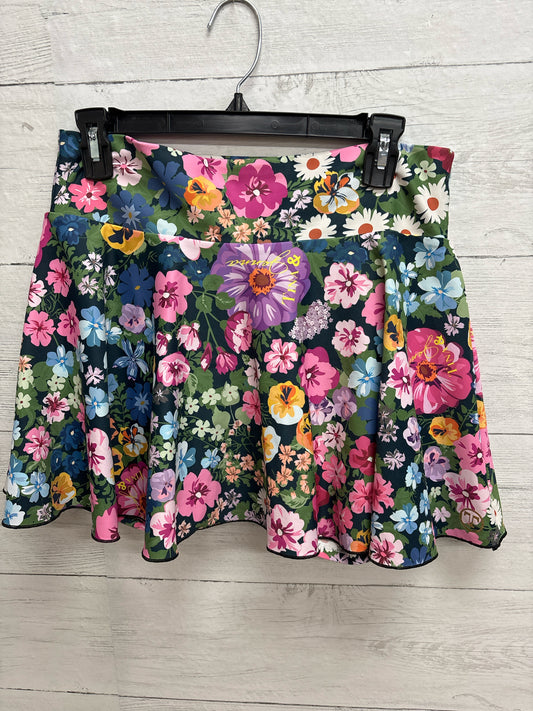 Size L TINA & JENNA PINK FLORAL Skort