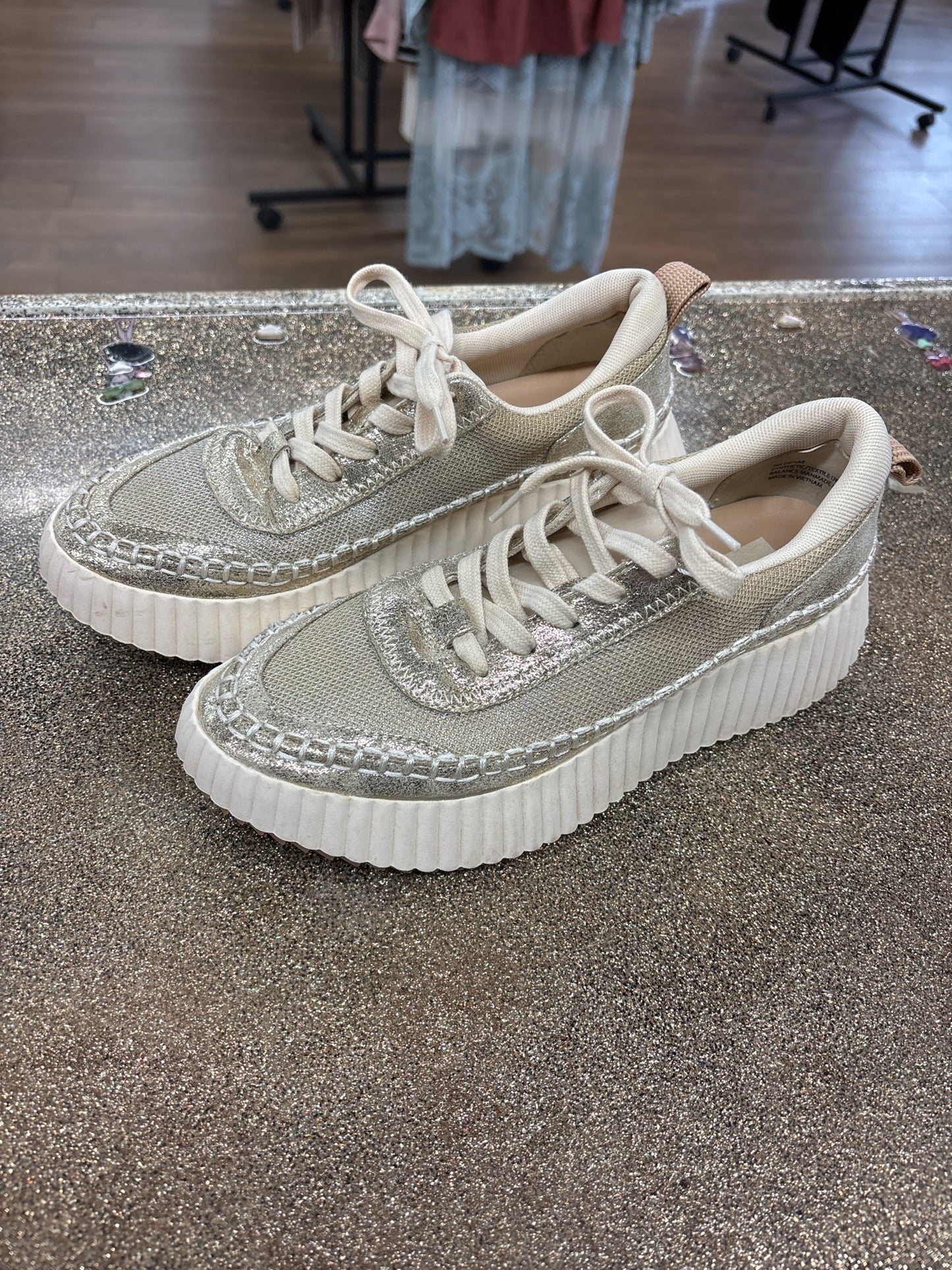 7 DolceVita Silver Woomens Shoe