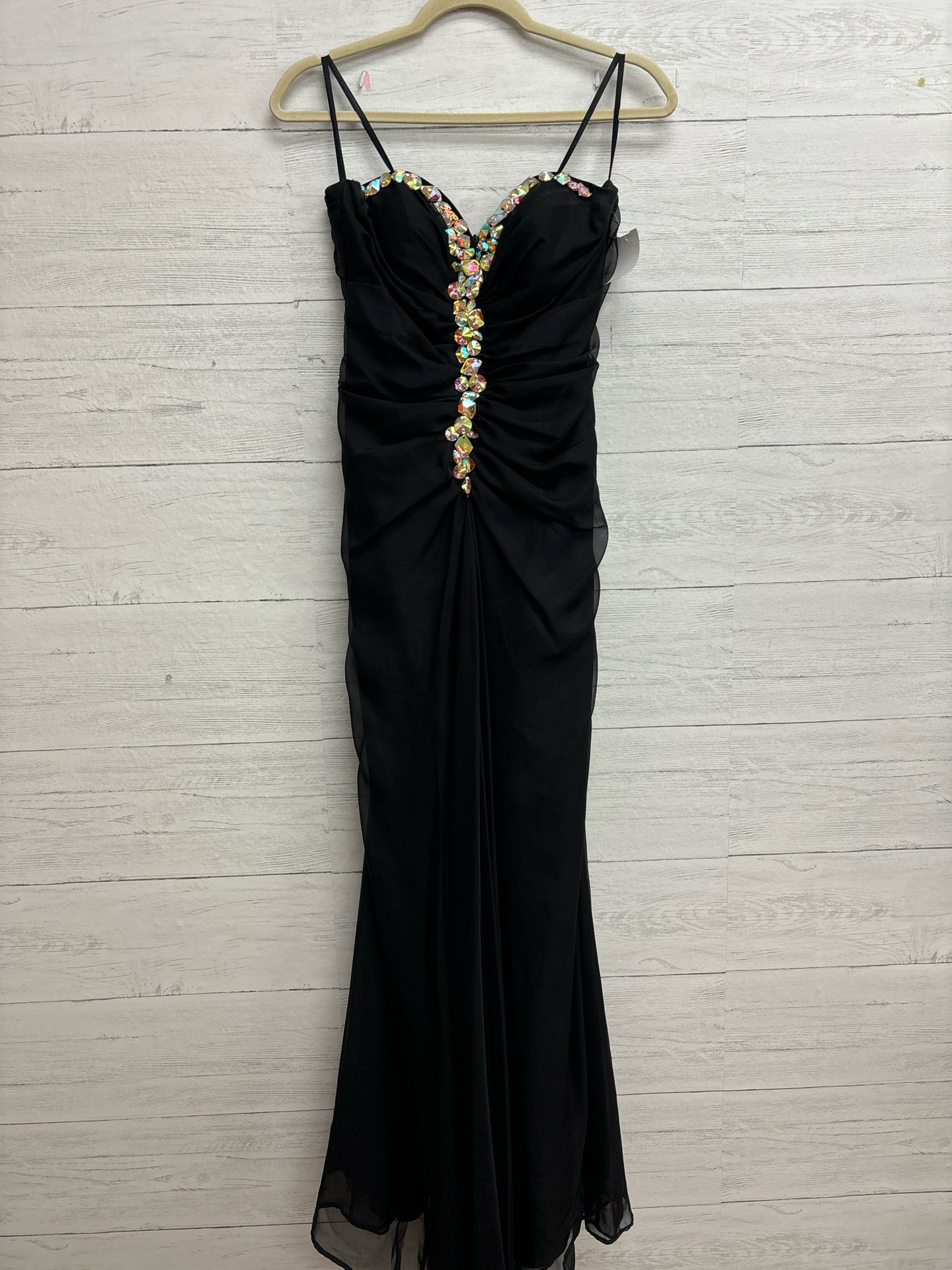 Size M Black Gown