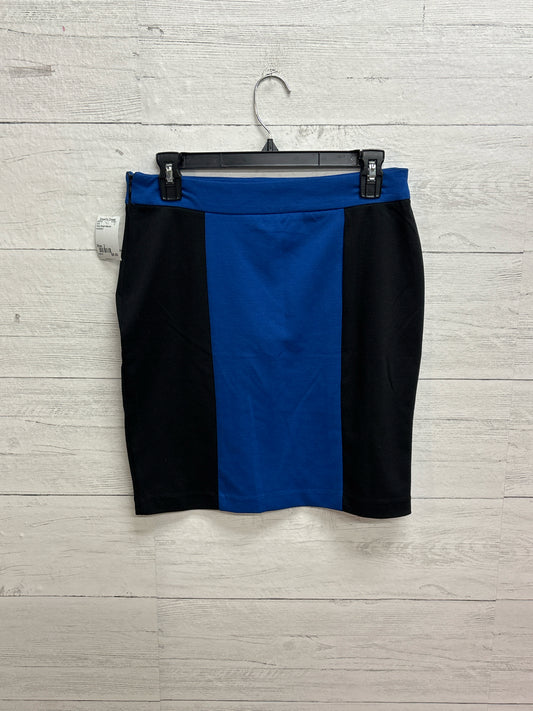 Size 2 Fenn Wright Manson blue/black Skirt