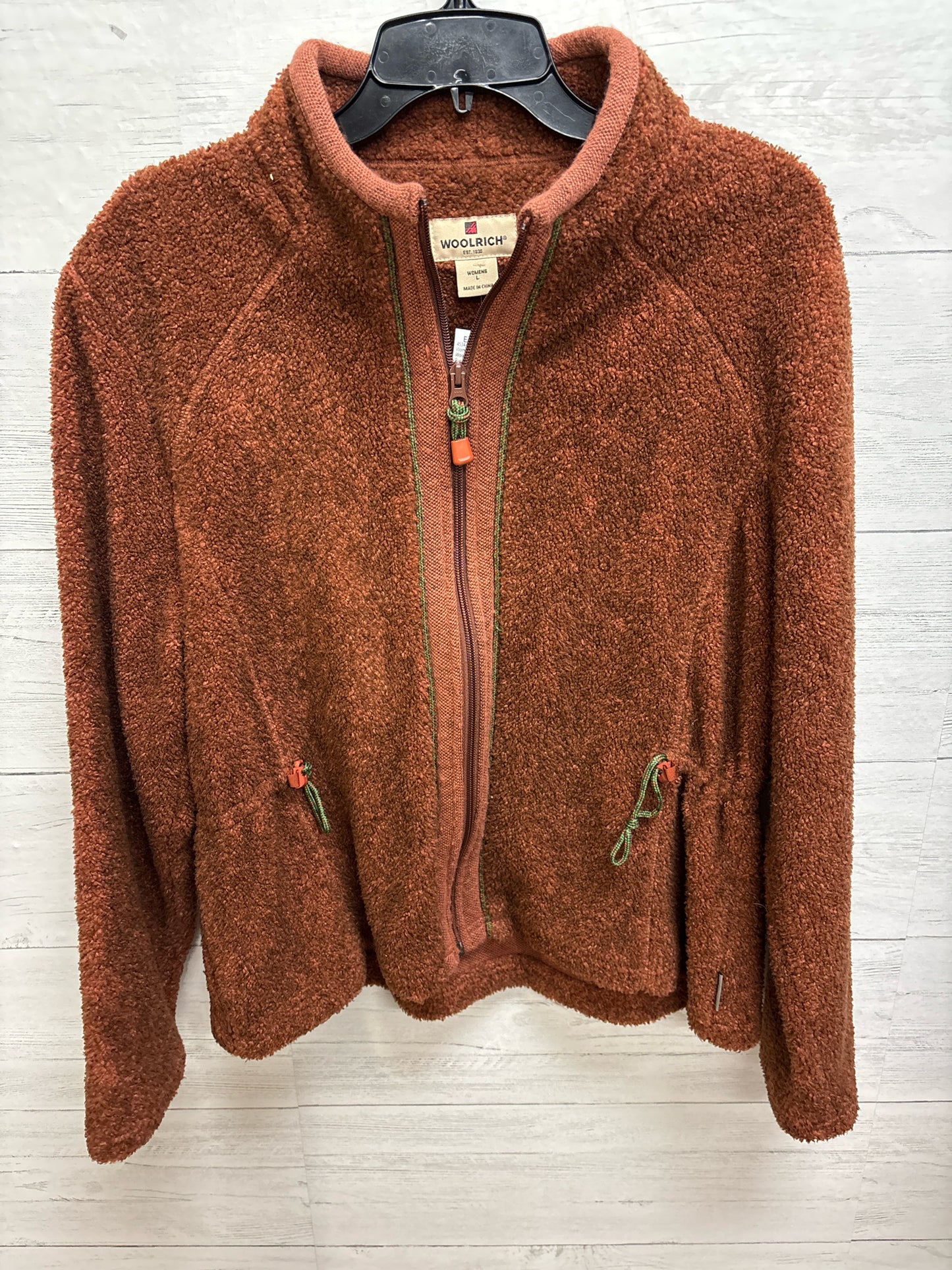 Size L Woolrich Burnt Orange Womens Jacket
