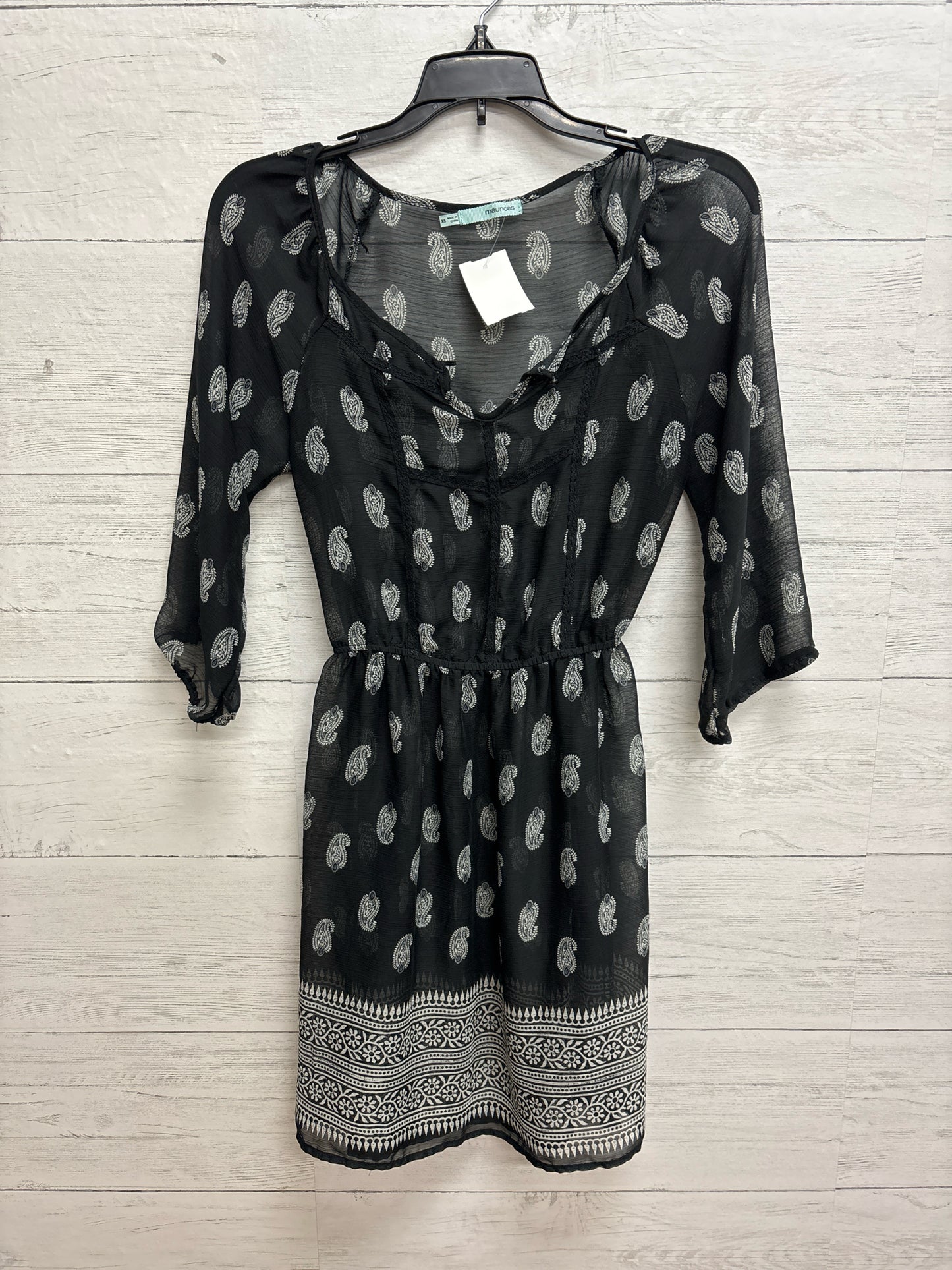 Size XS Maurices Black Dress