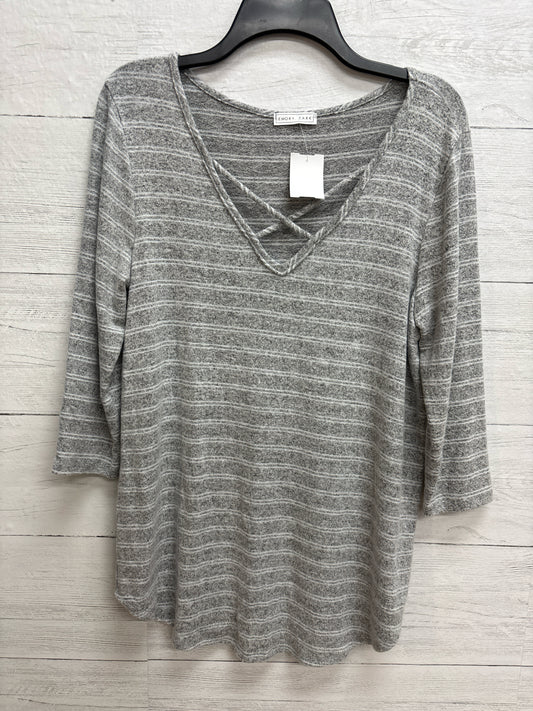 Size L emory park Gray Womens Shirt