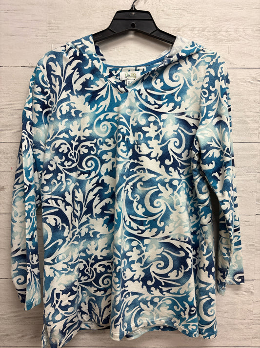 Size M D&CO Blue Womens Sweatshirt
