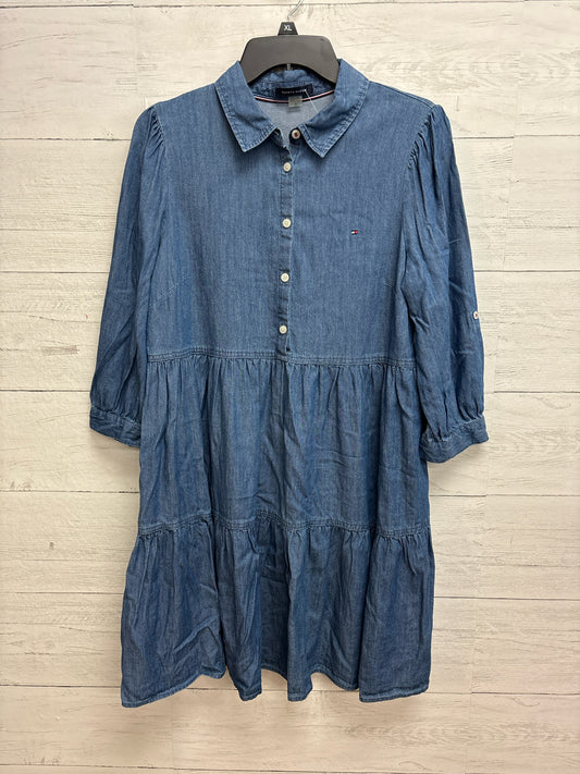 Size 10 Tommy Hilfiger Blue Dress
