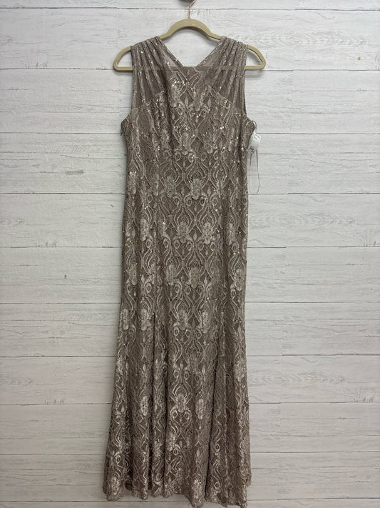 Size 12 R&M Richards Tan Gown