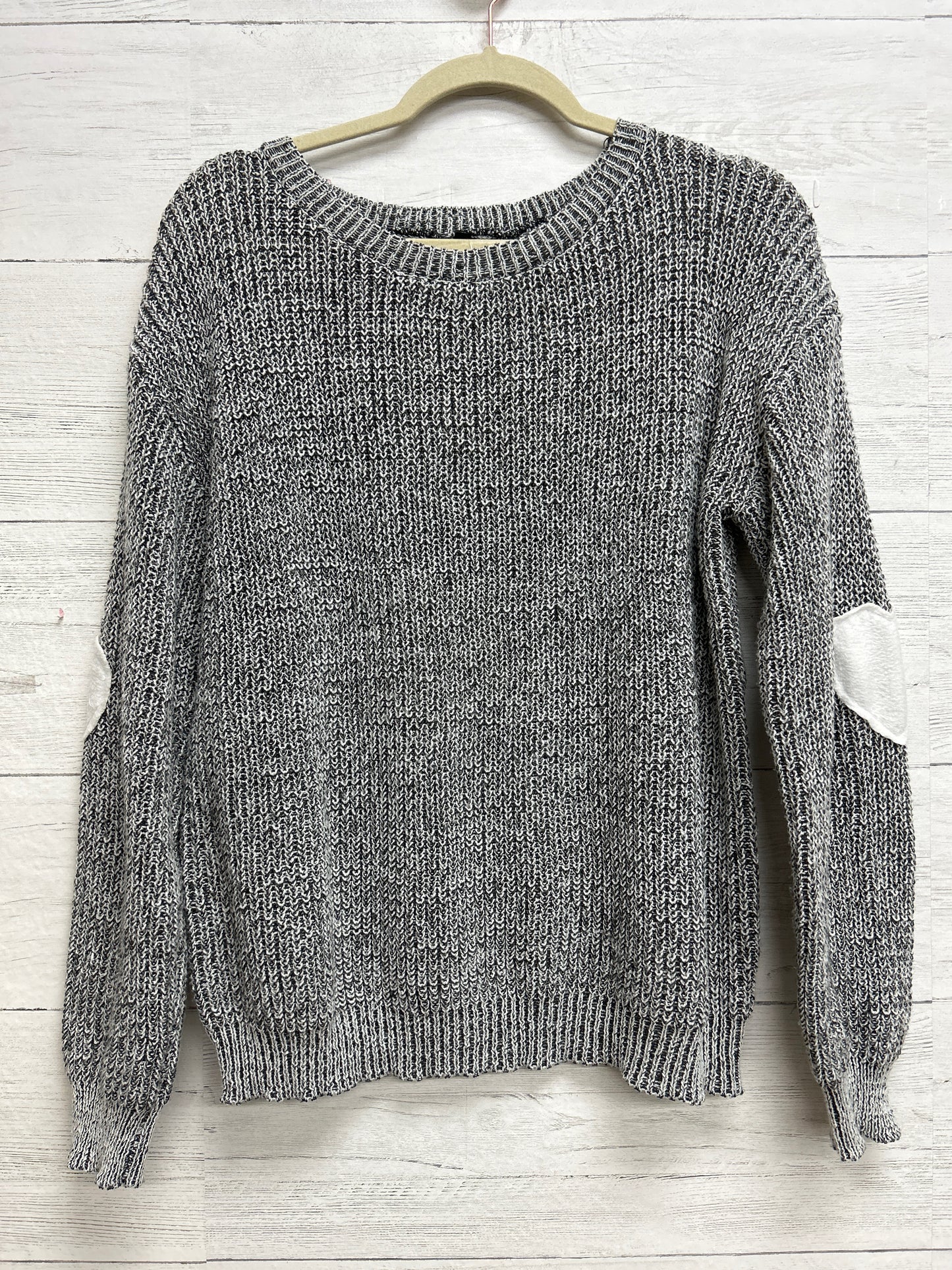 Size L No Brand Black/Grey Sweater