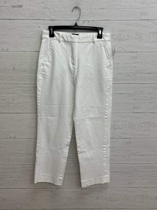 Size 4 J Crew White Pants