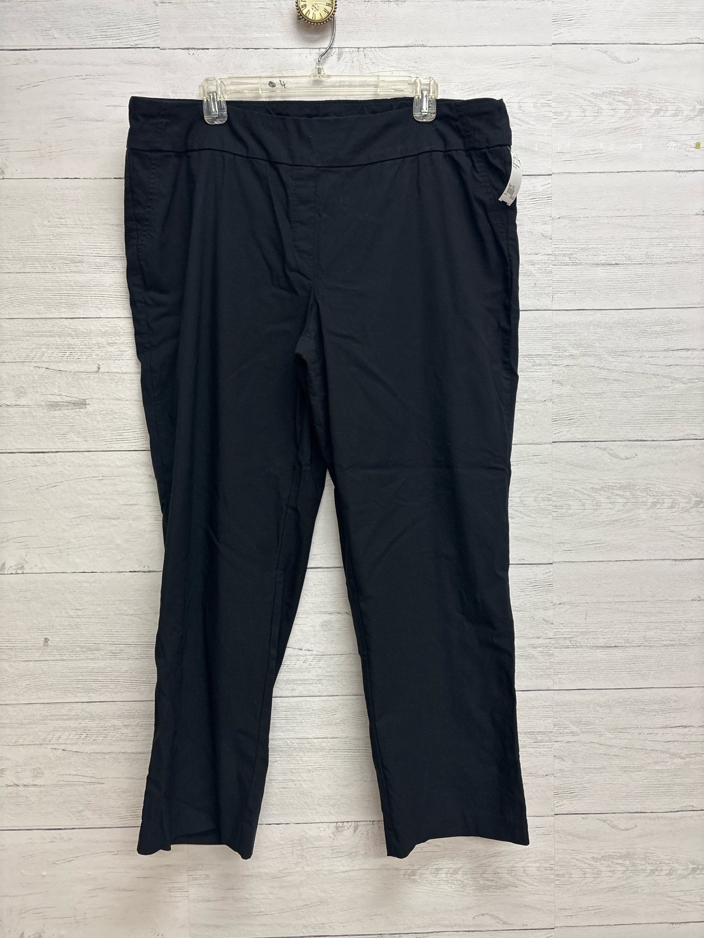 Size XXL Hilary Radley Studio Black Pants