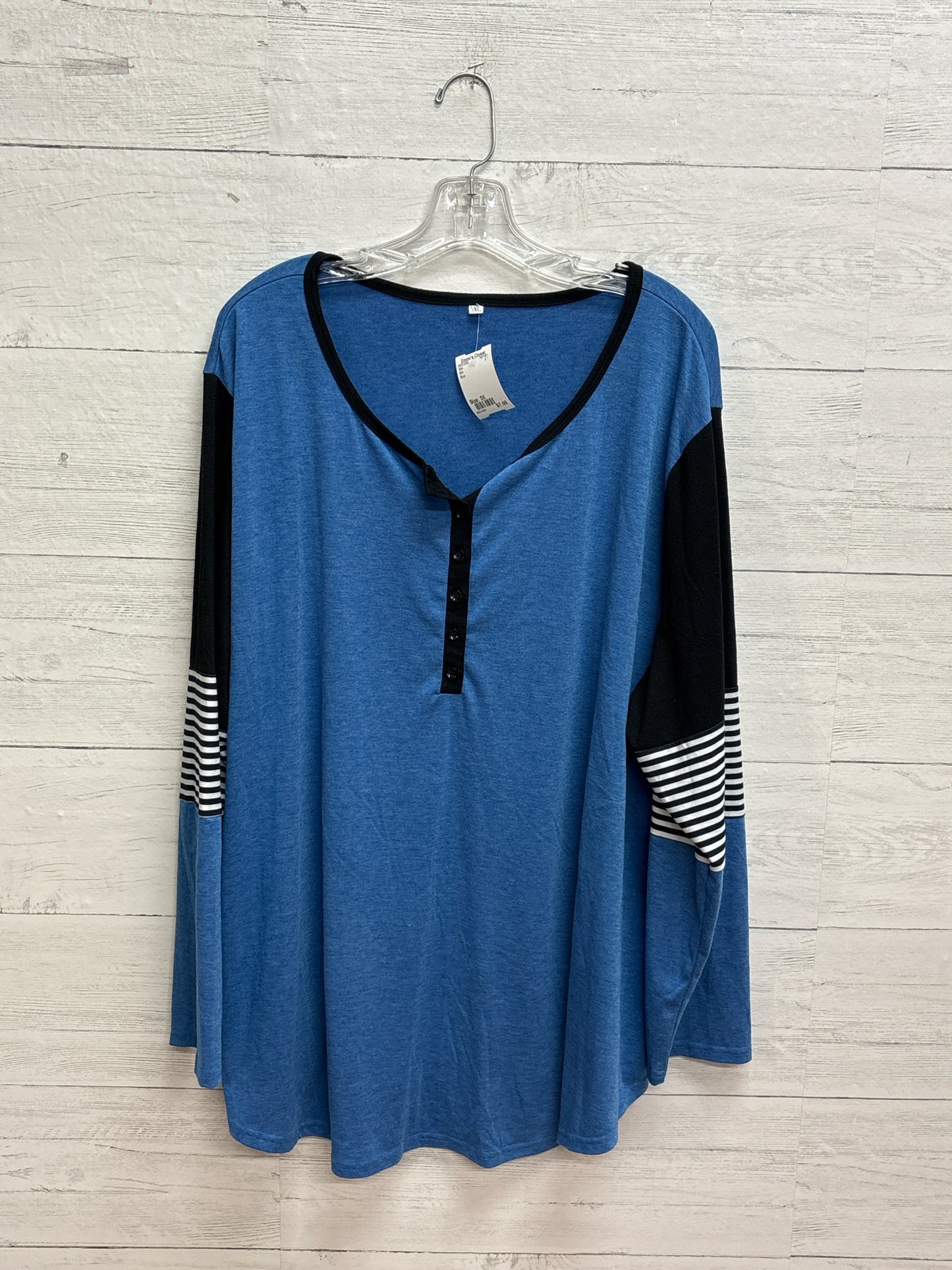 Size 5X N/A Blue Shirt