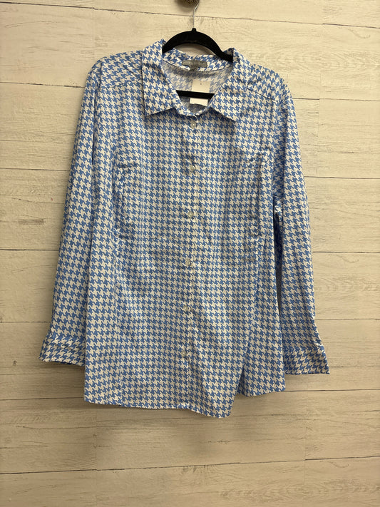 Size 28 woman within Blue Womens Shirt