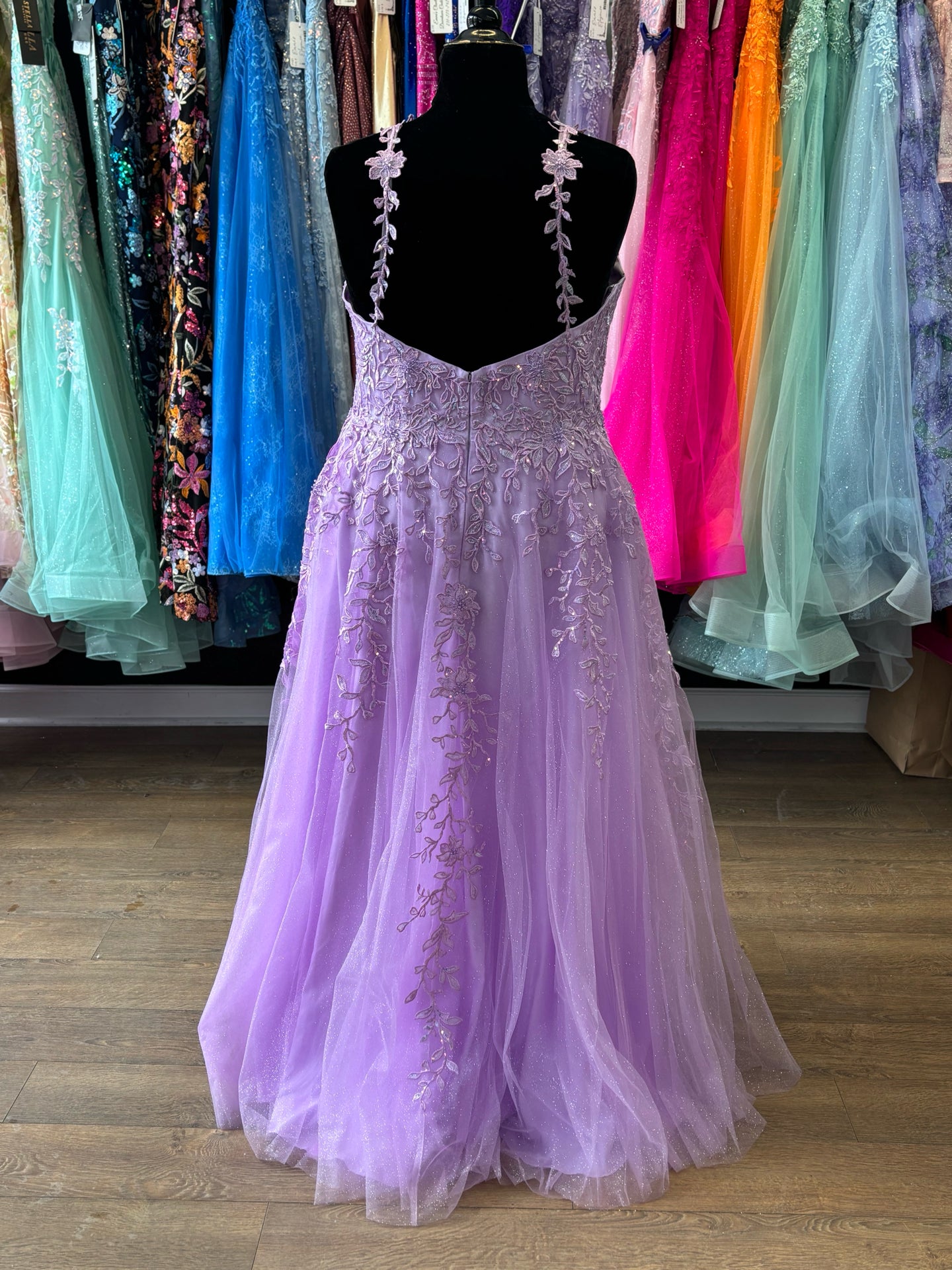 Size 20 Emmi's Elegance Lilac Gown