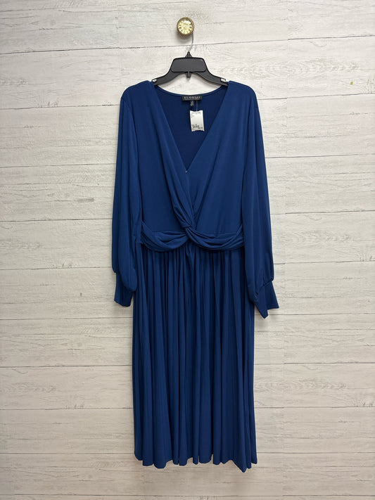 Size 20 ELOQUII Blue Dress