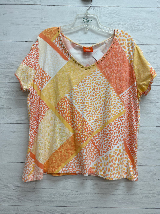 Size XL Heart of Palm yellow/orange Shirt