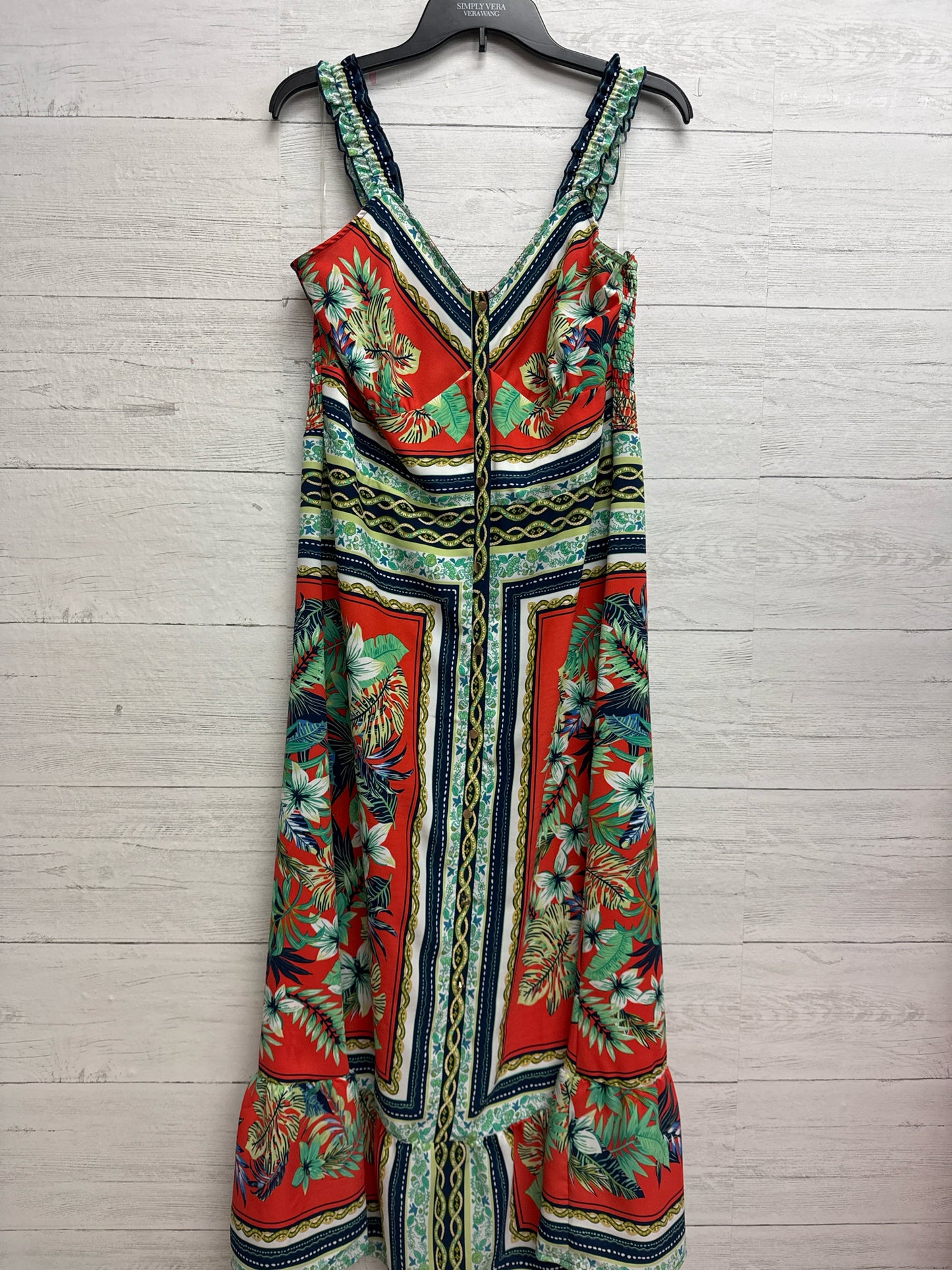 Size L Spanner Red/Green Dress