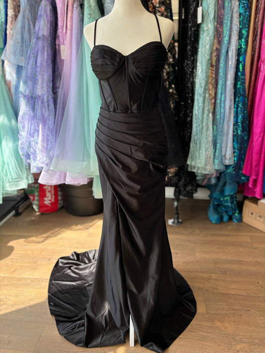 Size 8 Emmi's Elegance Black Gown