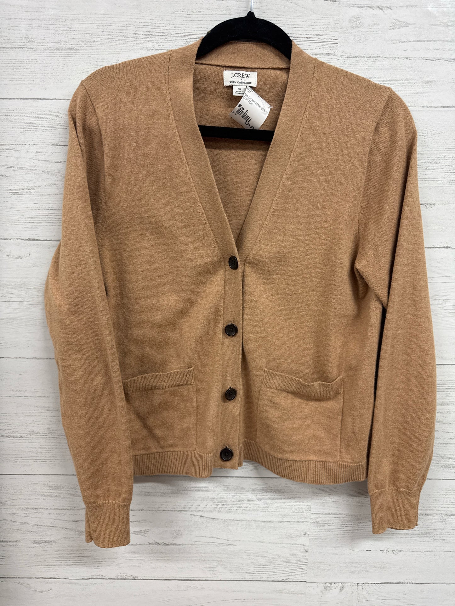 Size S j.crew Tan Sweater