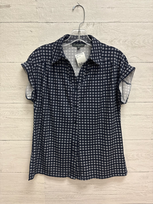 Size XS Adrianna Papell Navy Shirt