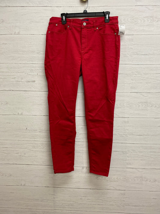 Size 12 Talbot's Red Pants