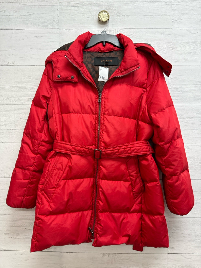 Size XL Coach Red Coat