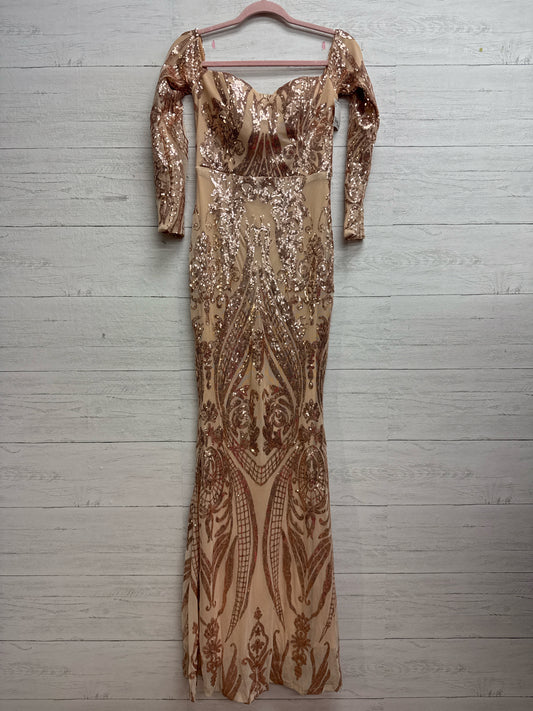 Size S Miss Ord Gold Gown