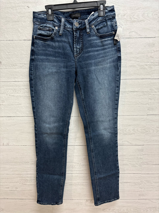 Size 26/31 Silver Blue Womens Jeans