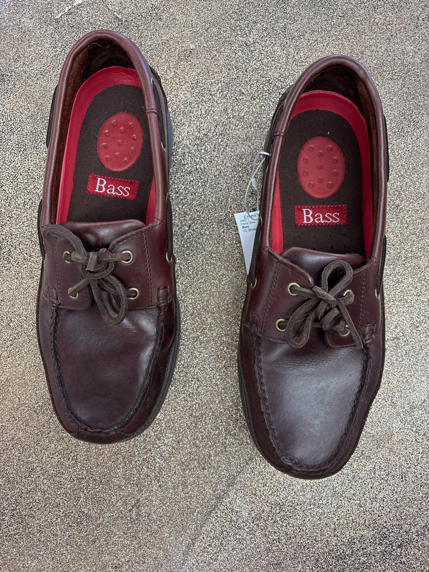 10 Bass Brown Mens Shoe