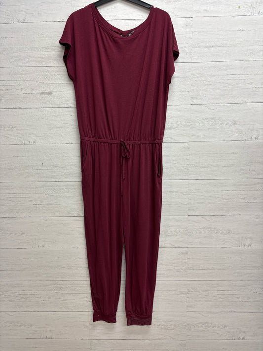 Size XL Pretty Garden Red Rompers