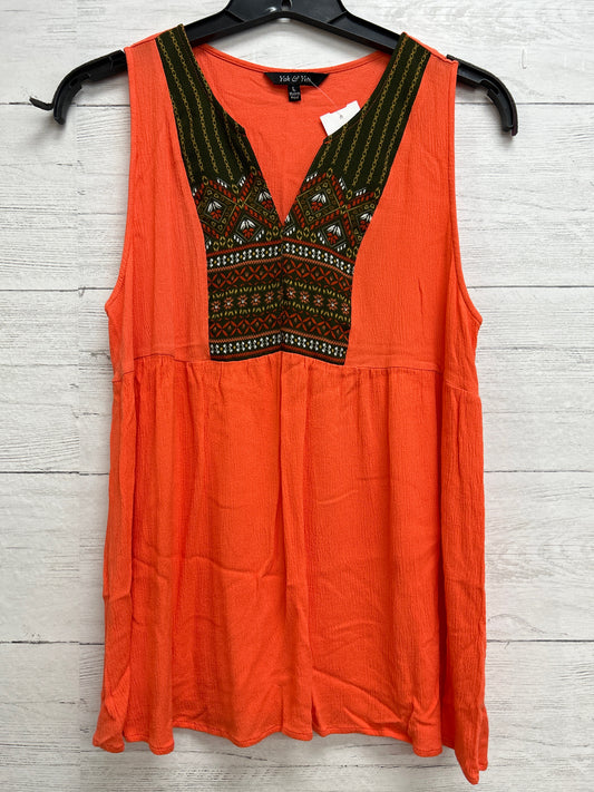 Size L Burnt Orange Tank Top