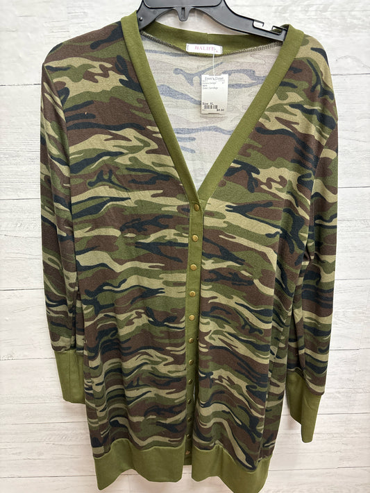 Size XL Halife Green Womens Cardigan