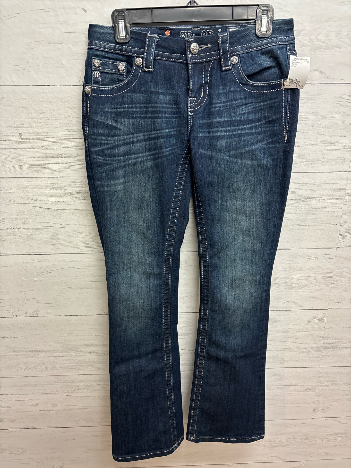 Size 26 Miss Me Denim Womens Jeans