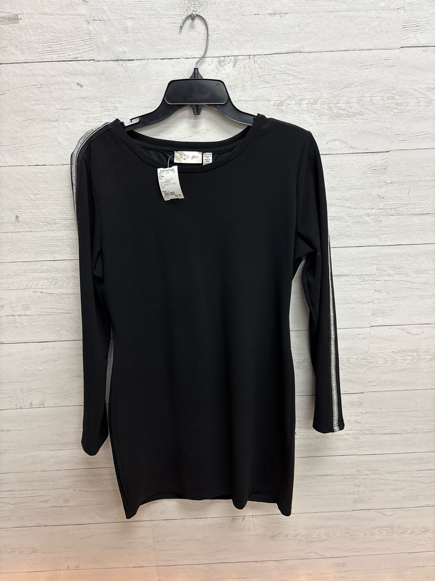 Size L RD Style Black Dress