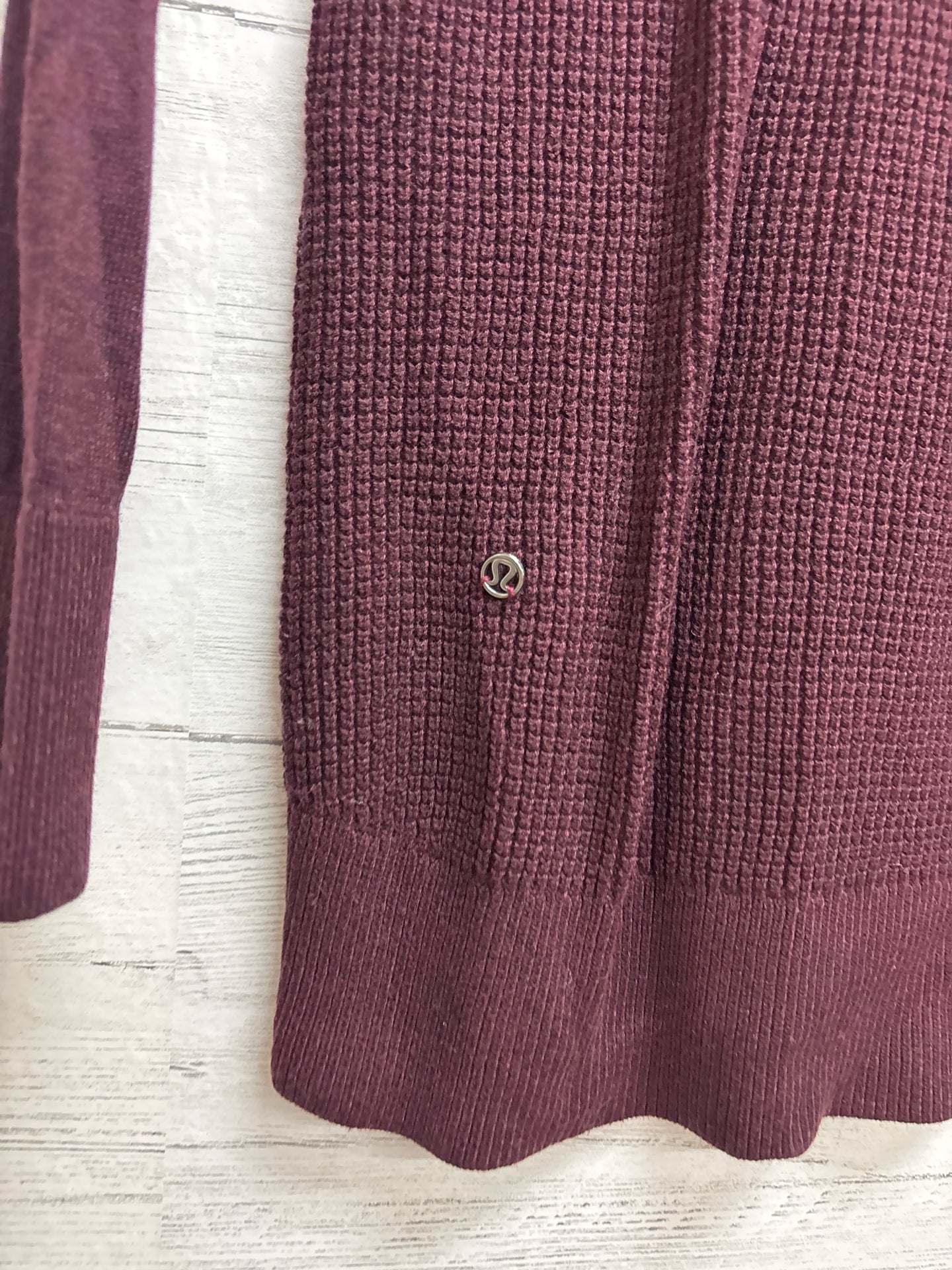 Size 8 LuluLemon Purple Sweater