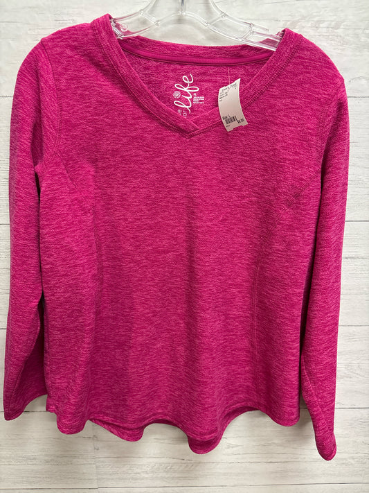 Size L Made for Life Pink Womens Shirt