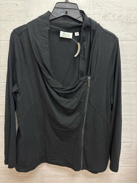 Size L D & Co Black Womens Sweatshirt