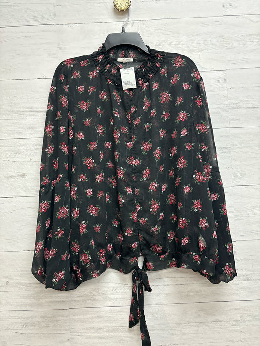 Size XXL Maurices black/red Shirt