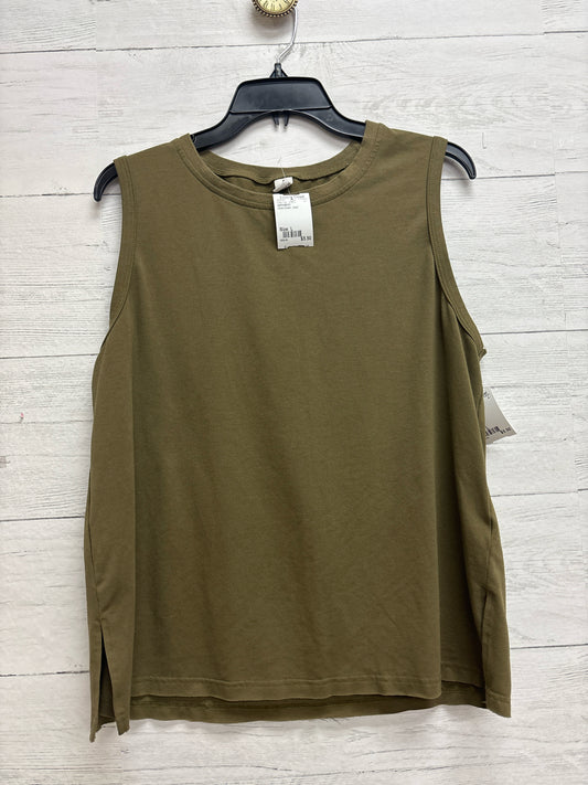 Size L ANRABEES Olive Green Tank Top