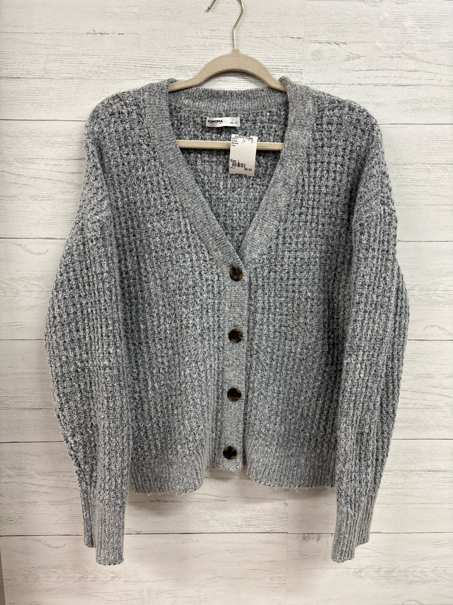 Size L Sonoma Gray Sweater