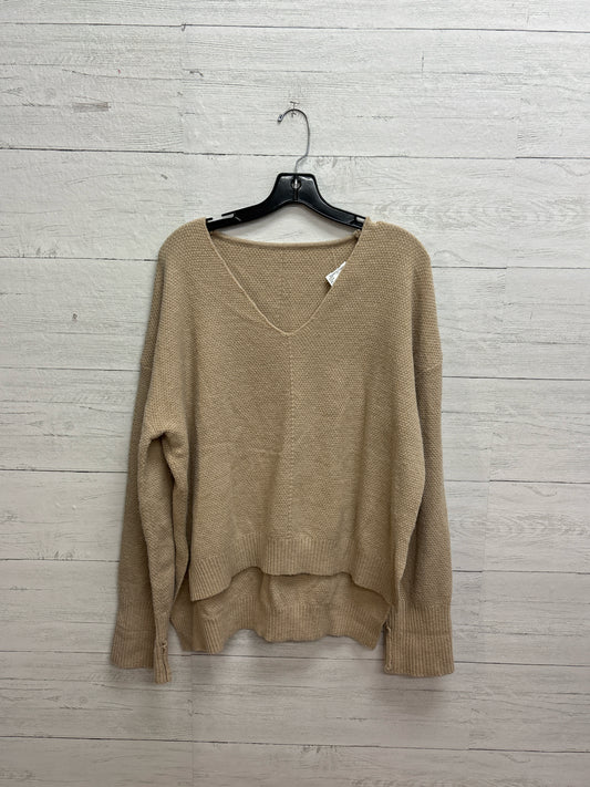 Size L N/A Tan Sweater