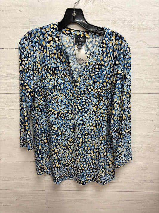 Size M Jones New York Blue Womens Shirt