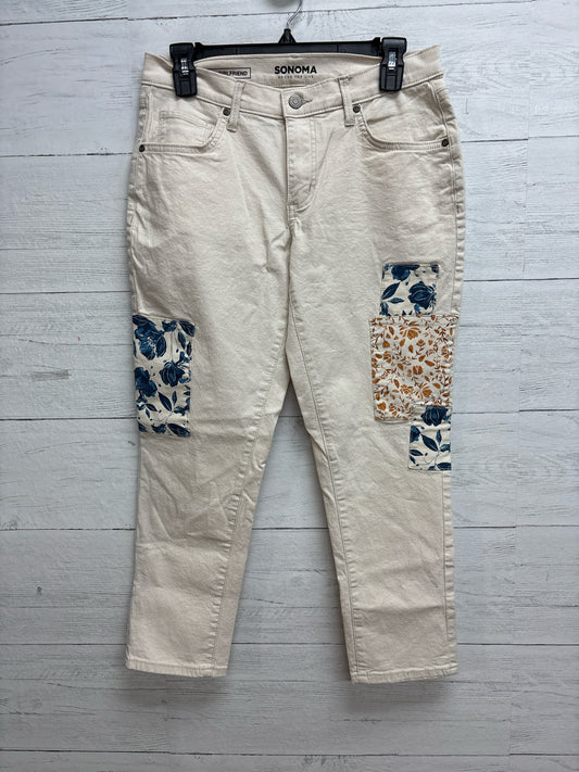 Size 4 Sonoma Cream Pants