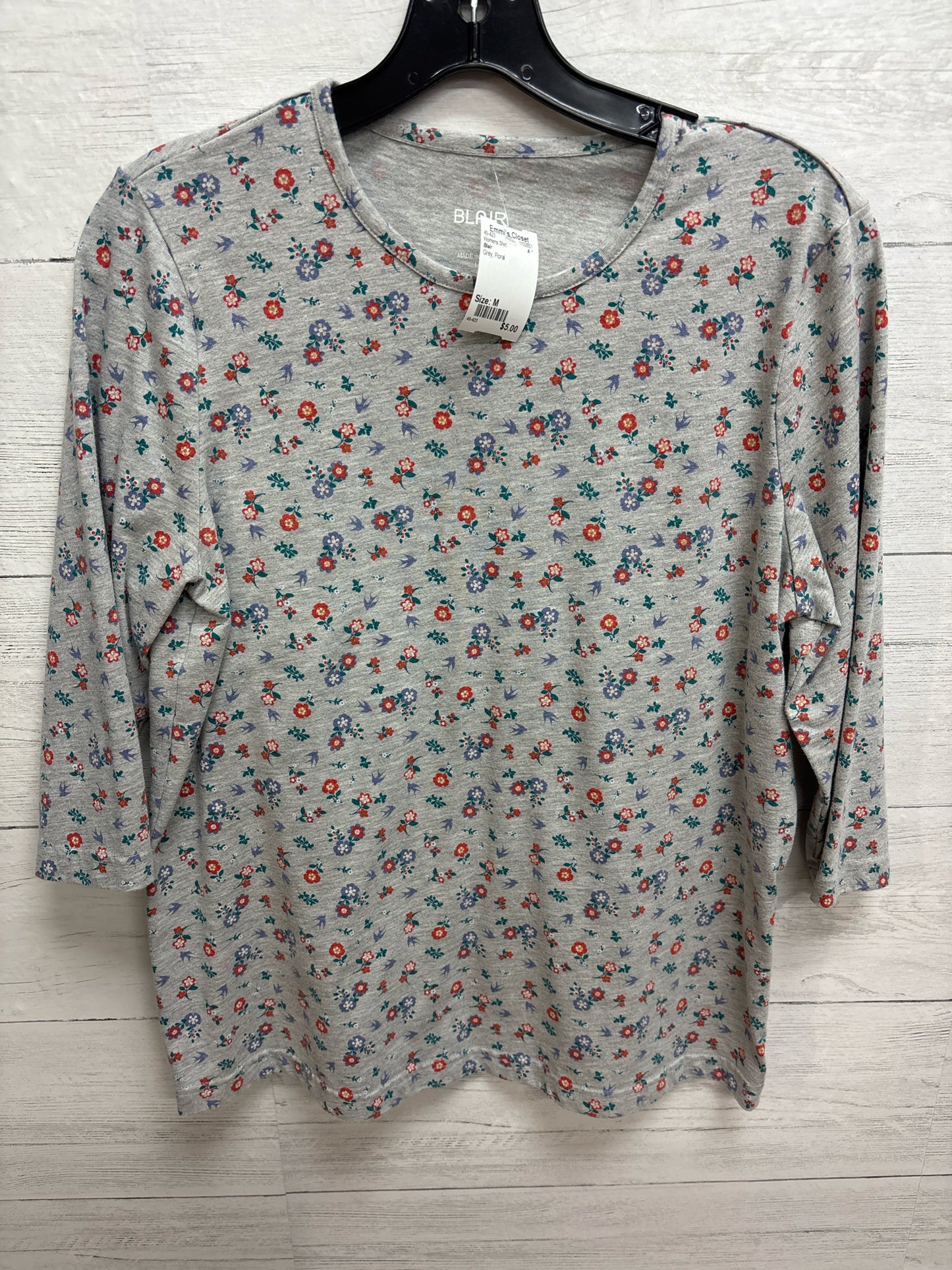 Size M Blair Grey Womens Shirt