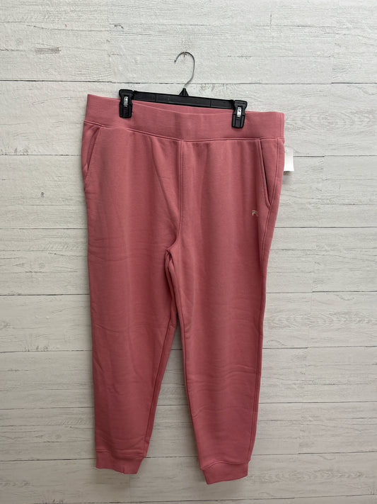Size XXL FILA Pink Pants