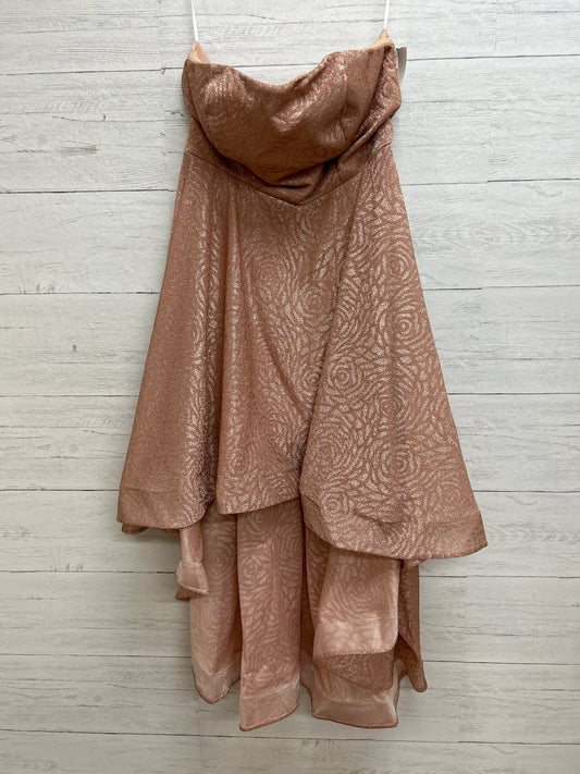 Size L Shein ROSE GOLD Gown