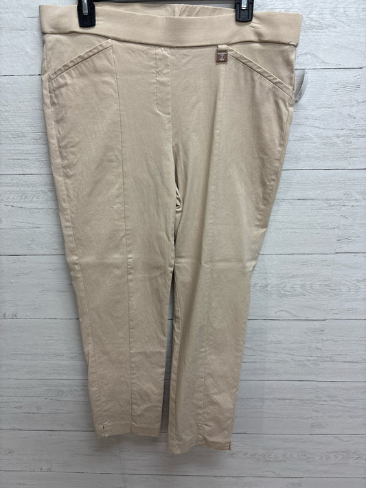 Size 16 Rafaella Tan Womens Dresspants