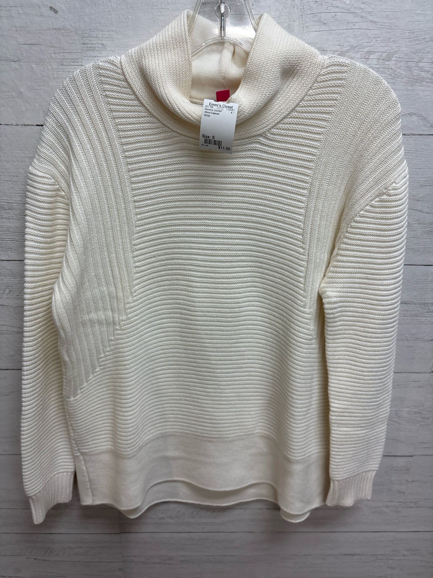 Size S Vince Camuto White Womens Sweater